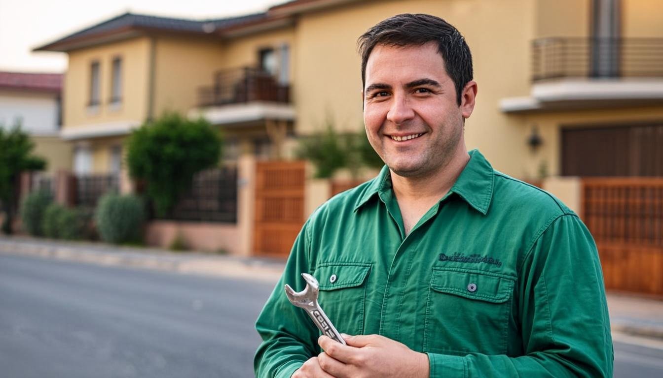 Tecnico qualificato durante un intervento di assistenza a domicilio in Lombardia